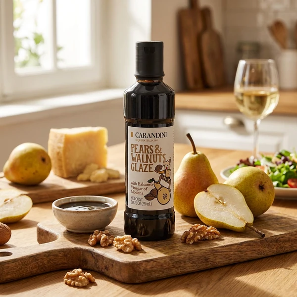 Carandini glaze päron och valnöt 250ml 1405 by Deli Drengene color Svart