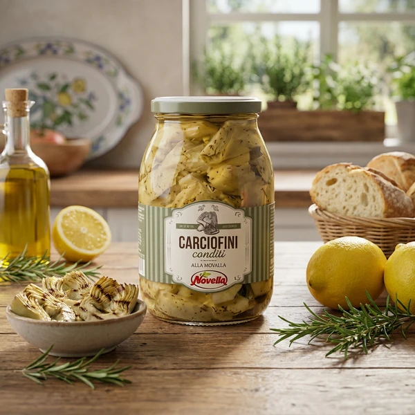 Grillade Kronärtskockor 600g 19007 by Deli Drengene color Svart