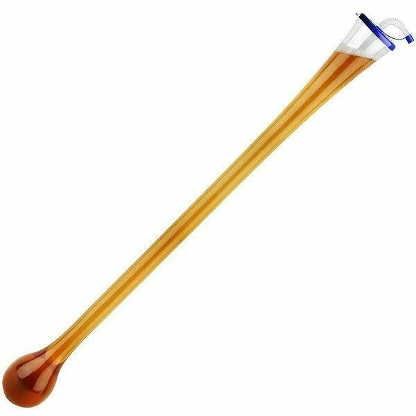 Yard of Ale-glas med lock – Plast 10243BM by Drink color Helder