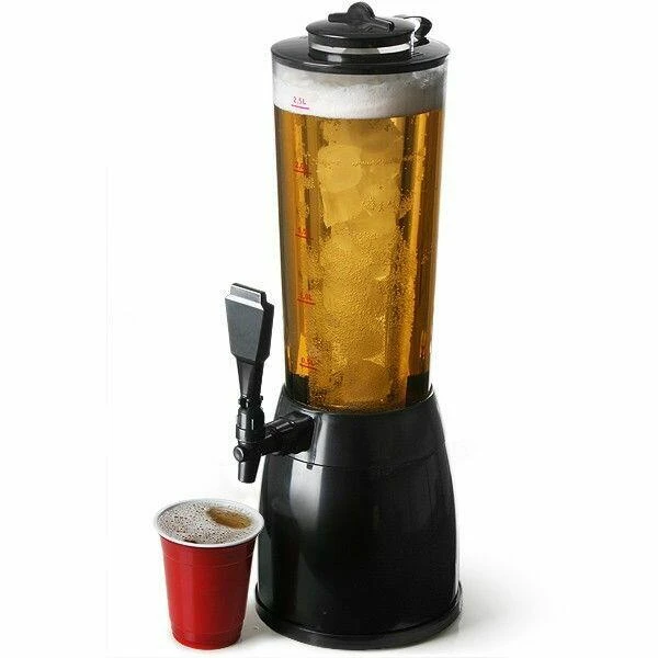 Öldispenser med kylkammare 2,5 L 9471 by Drink color Svart