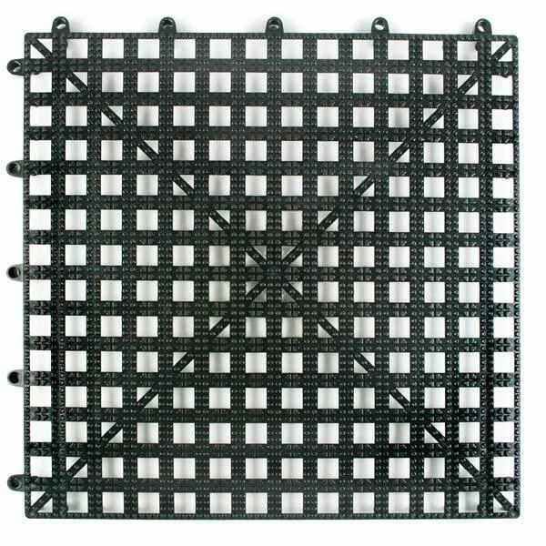 Glasmatta - Svart 34x34 cm BTBL3915B by Beaumont color Svart