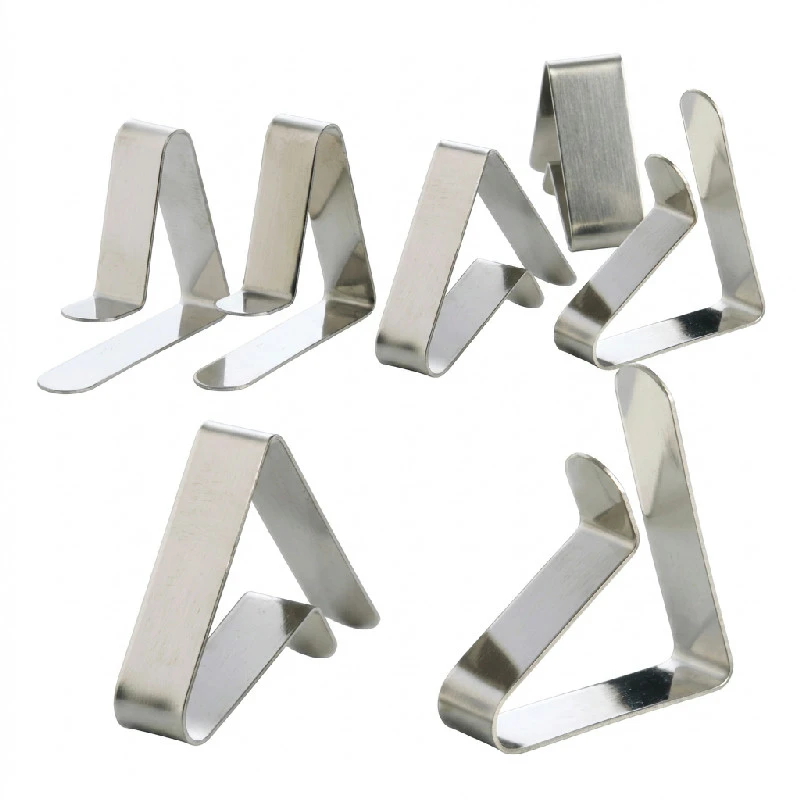 Dukklämmor i rostfritt stål – 4 st. 30917340_1  color Silver