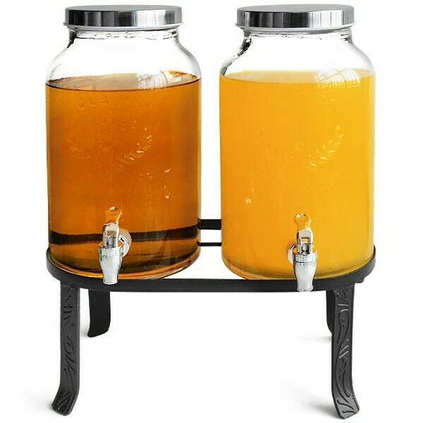 Dryckesdispenser 10L med stativ 13919 by Drink color Helder