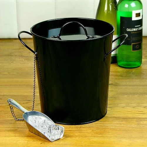 Ishink med isskopa - Party Time, 3,4 l 14661 by Drink color Svart