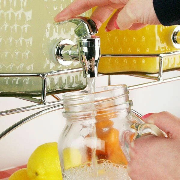 Triple dryckesdispenser med stativ 12 L 13921 by Drink color Helder