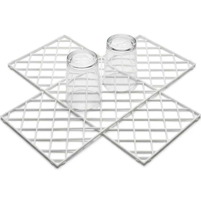 10 st Glasmattor - 205mm x 305mm BTBLB14 by Beaumont color Svart