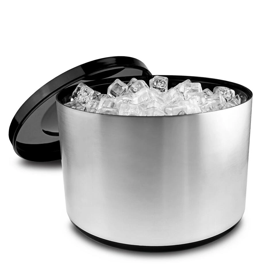 Drink Ishink 10 liter borstad aluminiumeffekt 11155-38358 by Drink color Silver