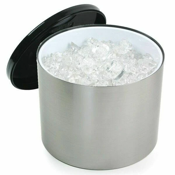 6 liters ishink i borstad aluminiumeffekt 12108-25278 by Drink color Silver