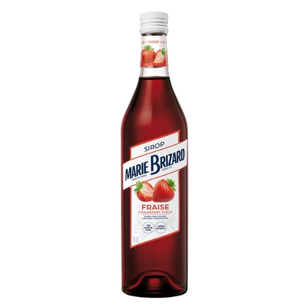 Marie Brizard Sirop de Fraise Jordgubb 70 cl 61070 by MARIEBRIZA color Svart