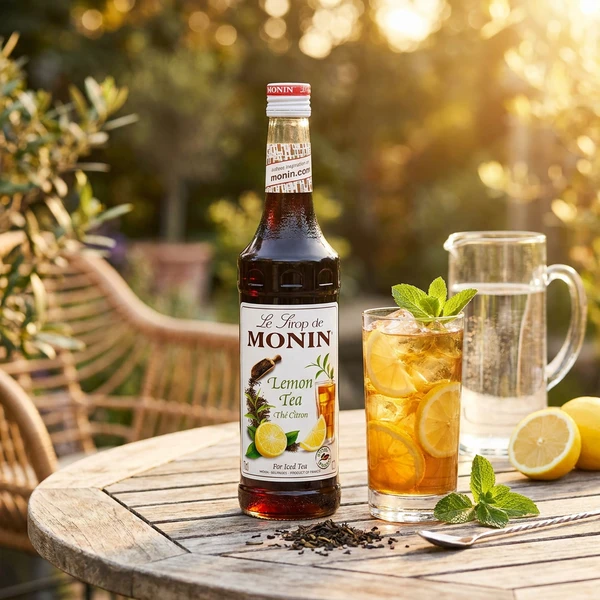 Monin Ice Tea Lemon (+pant) FL 70 61054 by MONIN color Svart