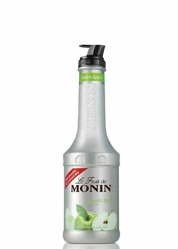 Monin Purémix Grön Äpple FL 100 61094 by MONIN color Svart