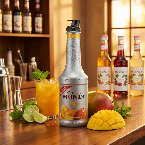 Monin Purémix Mango FL 100 61007 by MONIN color Svart