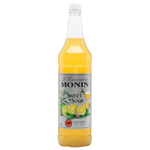 Monin Söt & Sur Koncentrat PET FL 100 61086 by MONIN color Svart