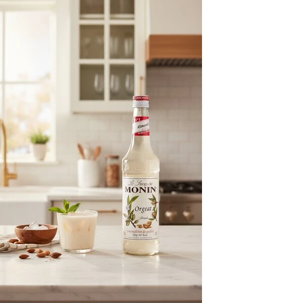 Monin Sirap Mandel FL 70 61038 by MONIN color Svart