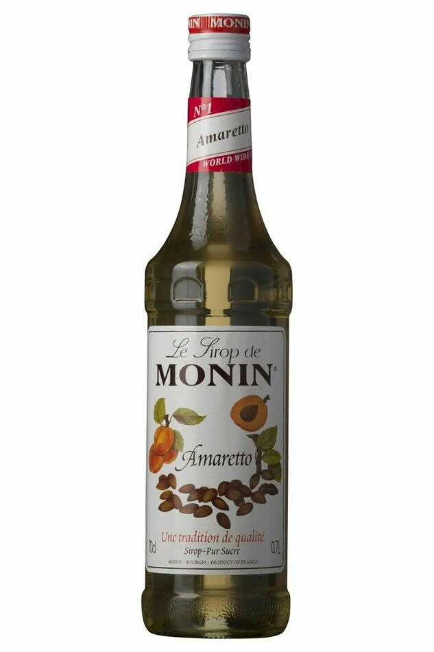 Monin Sirap Amaretto FL 70 61013 by MONIN color Svart