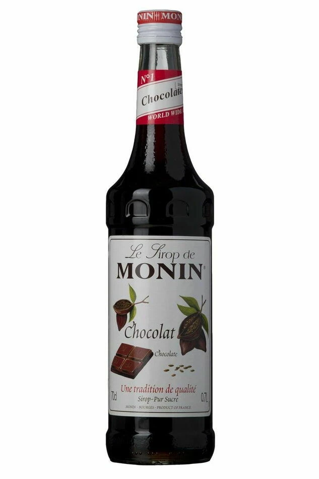 Monin Sirap Choklad / Chokolade FL 70 61018 by MONIN color Svart