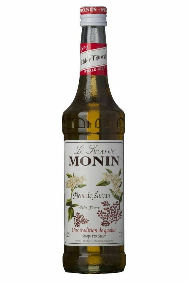 Monin Syrup Fläderblom / Hyldeblomst FL 70 61031 by MONIN color Svart