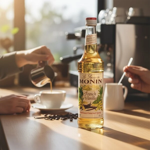 Monin Sirap Fransk Vanilj / Fransk Vanilj FL 70 61022 by MONIN color Svart