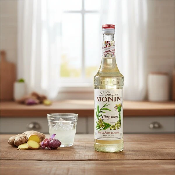 Monin Sirap Ingefära / Ingefära FL 70 61032 by MONIN color Svart