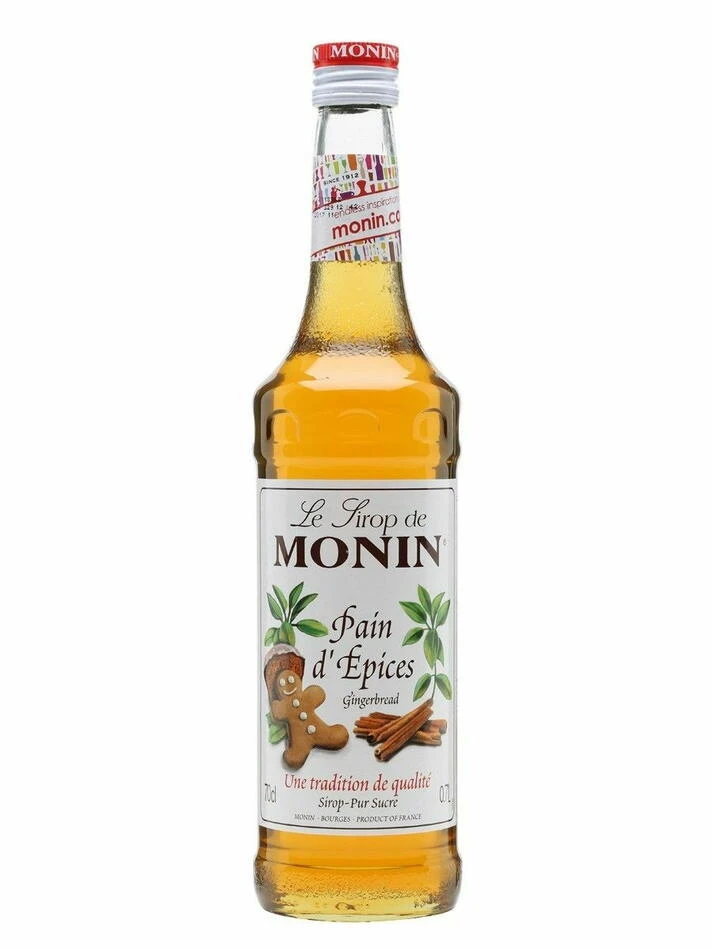 Monin Sirap Pepparkaka / Honungskaka FL 70 61171 by MONIN color Svart