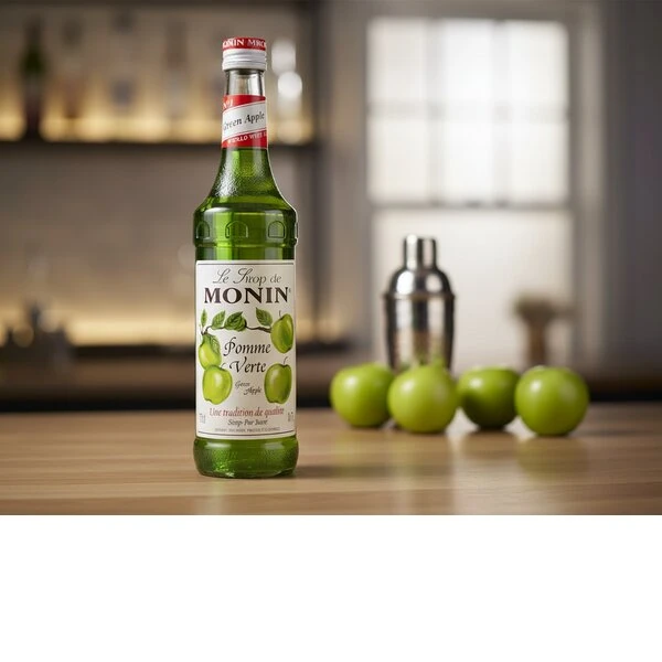 Monin Sirap Grön Äpple / Äpple FL 70 61027 by MONIN color Svart
