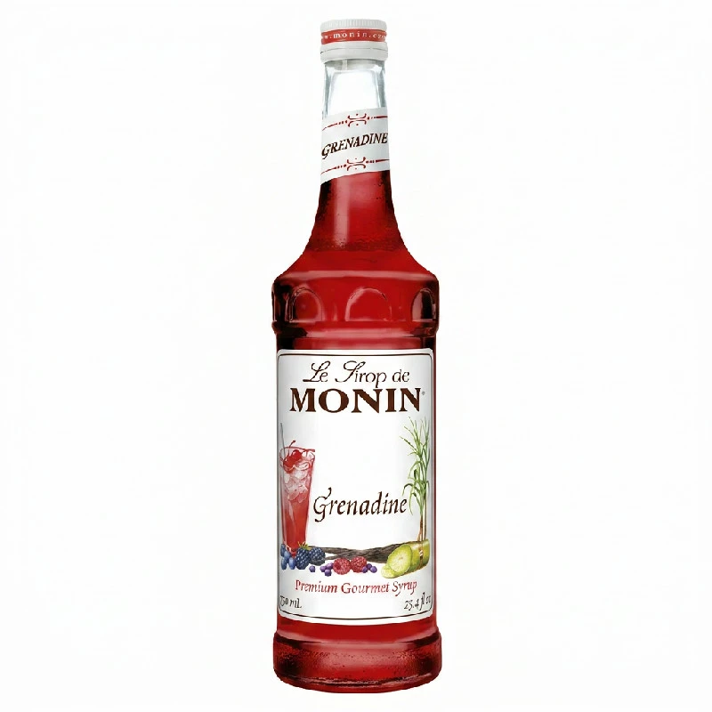 Monin Sirap Grenadin Röd FL 70 61025 by MONIN color Svart