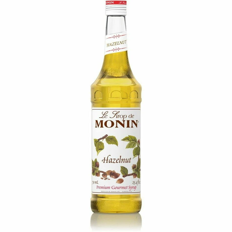 Monin Sirap Hasselnöt / Hasselnød FL 70 61029 by MONIN color Svart