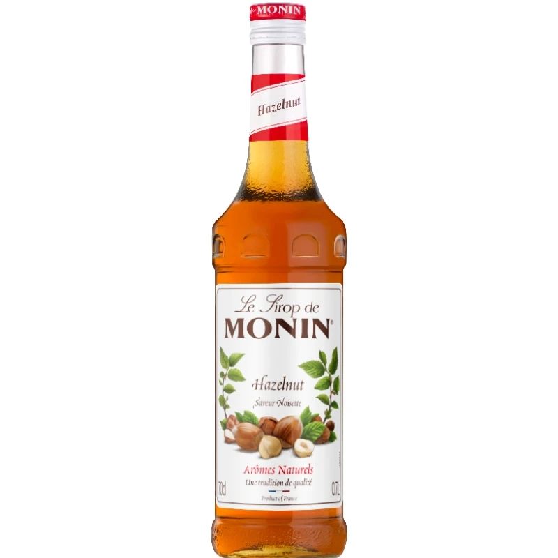 Monin Sirap Hasselnöt / Hasselnød FL 70 61029 by MONIN color Svart