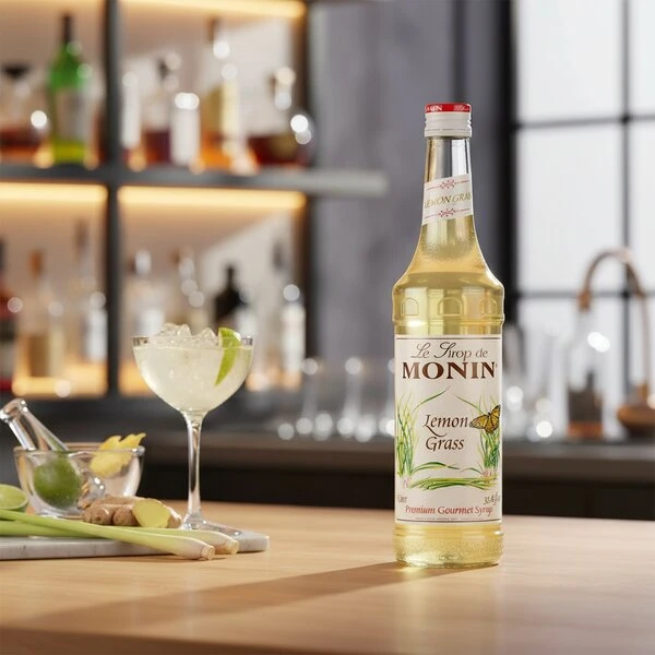 Monin Sirap Citrongräs / Citrongräs FL 70 61130 by MONIN color Svart