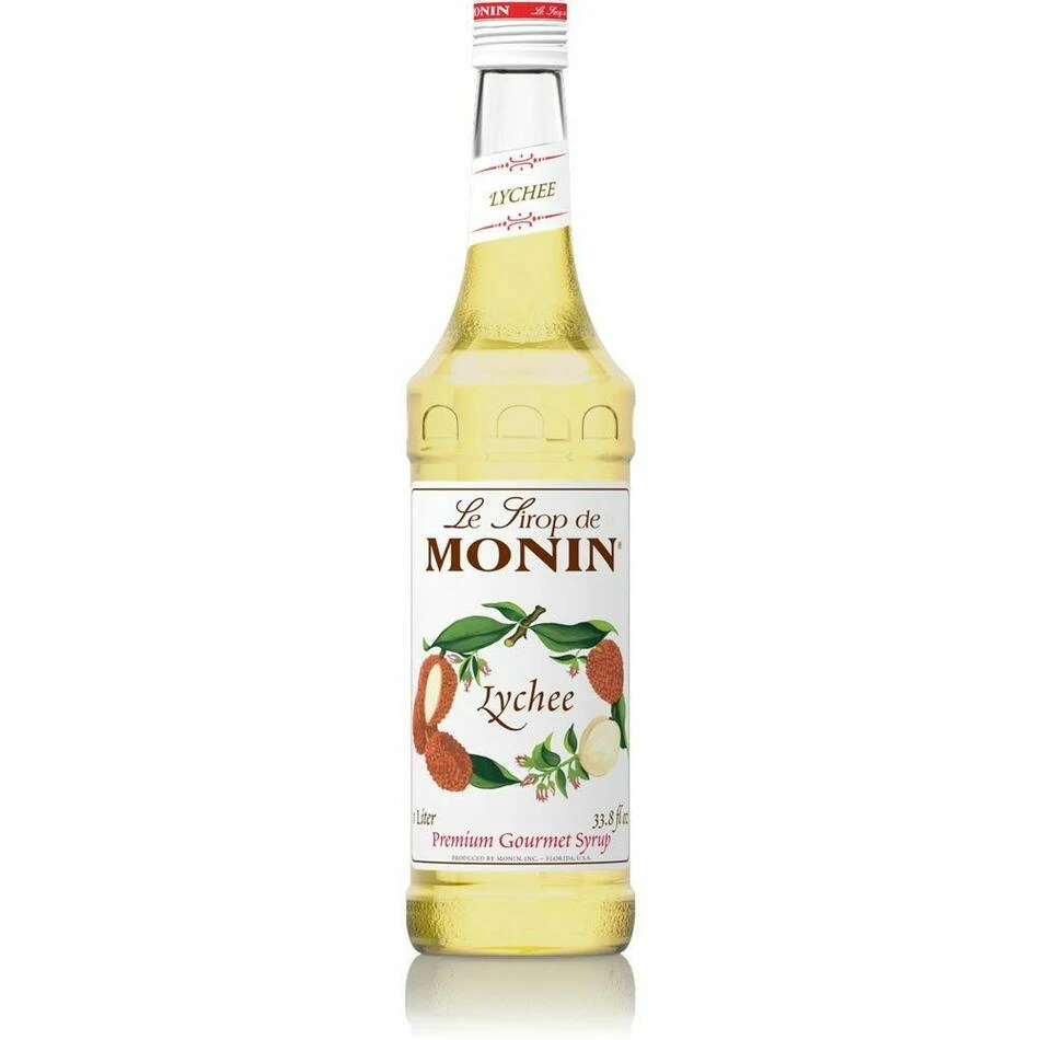 Monin Sirap Litchi / Kærlighedsfrugt FL 70 61046 by MONIN color Svart