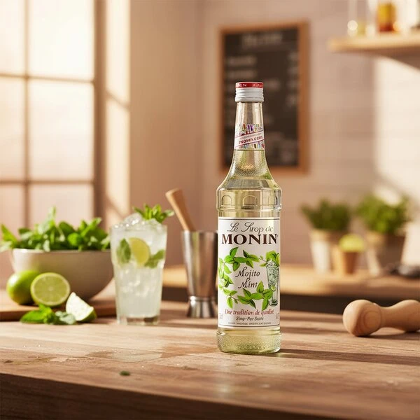 Monin Sirap Mojito Mynta FL 70 61041 by MONIN color Svart