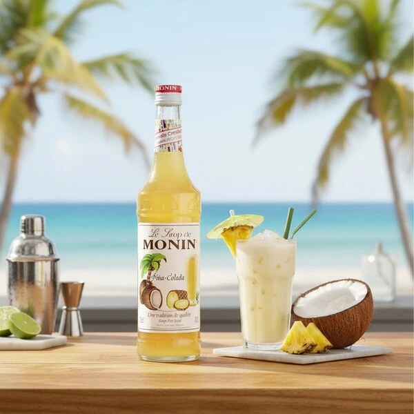 Monin Sirap Pina Colada FL 70 61043 by MONIN color Svart