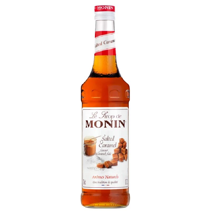 Monin Sirap Salted Caramel / Saltad Kola FL 70 61048 by MONIN color Svart