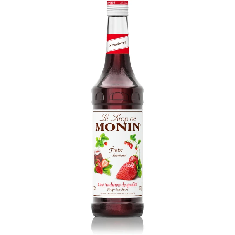 Monin Sirap Jordgubb FL 70 61033 by MONIN color Svart