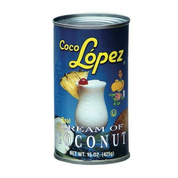Coco Lopez kokoskräm 425g lopez by Beaumont color Svart