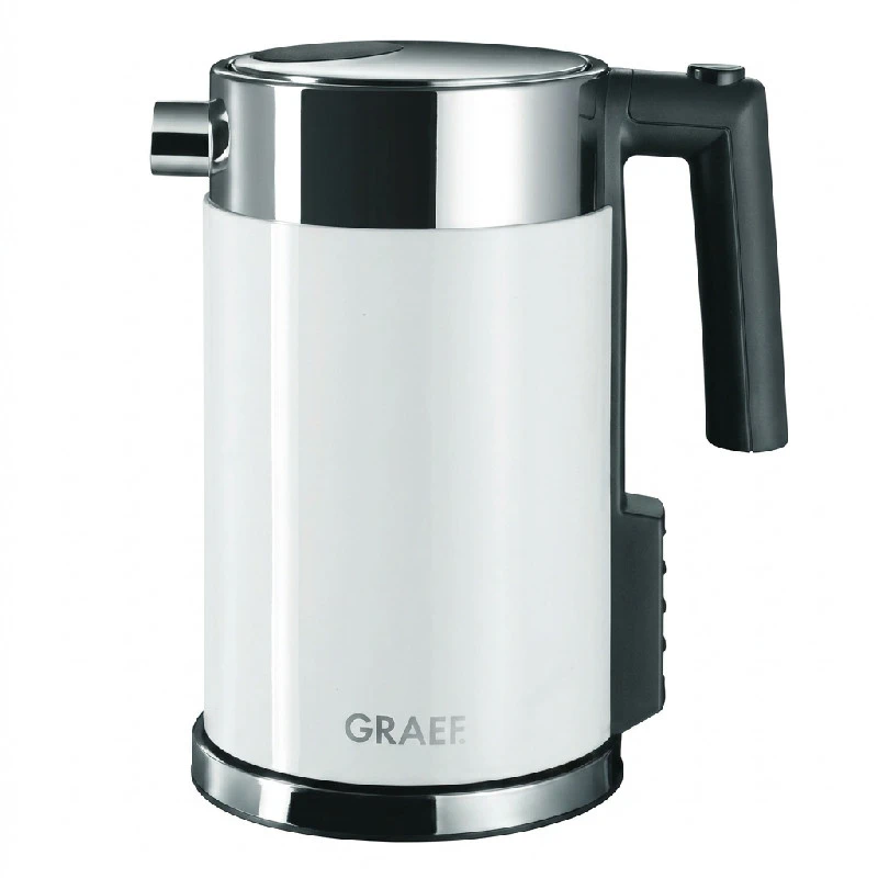 Vattenkokare 1,5L med temperaturinställning, vit GRWK701EU by Graef color Vit