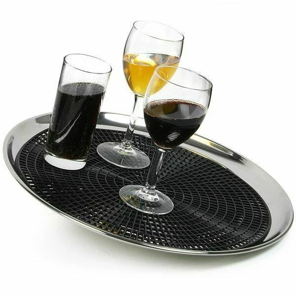 Anti-slip-matta till 41 cm serveringsbricka BTBL3653 by Beaumont color Svart