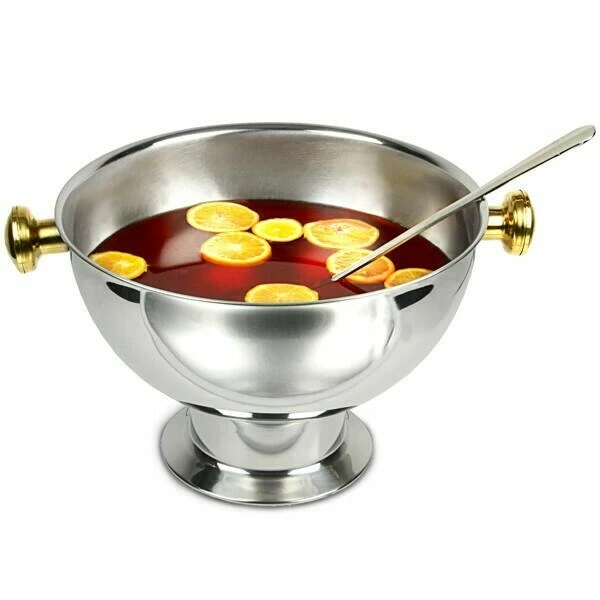Punch Bowl i rostfritt stål 13,5 l 10726-22642 by Drink color Silver