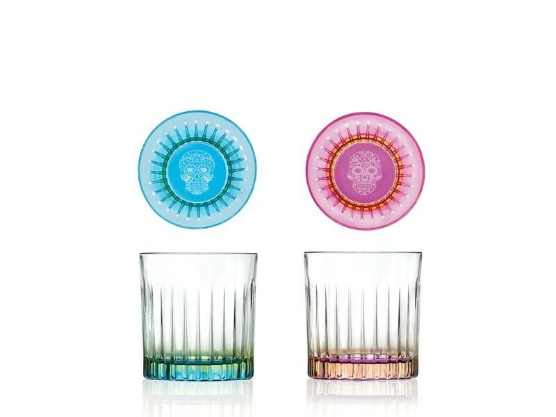 RCR Pedro & Rosa Tumbler 36 cl (6 st) GLAS0662 by RCR Glas color Svart