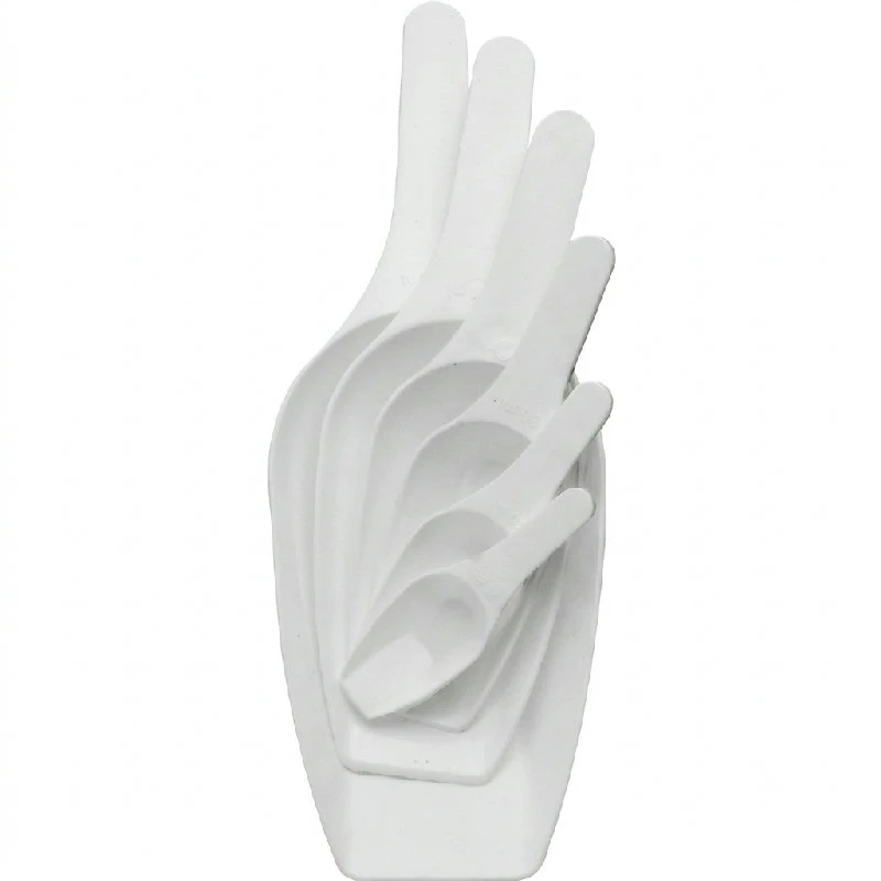 Vit isskopa i plast 100 ml 35913921 by APS color Vit