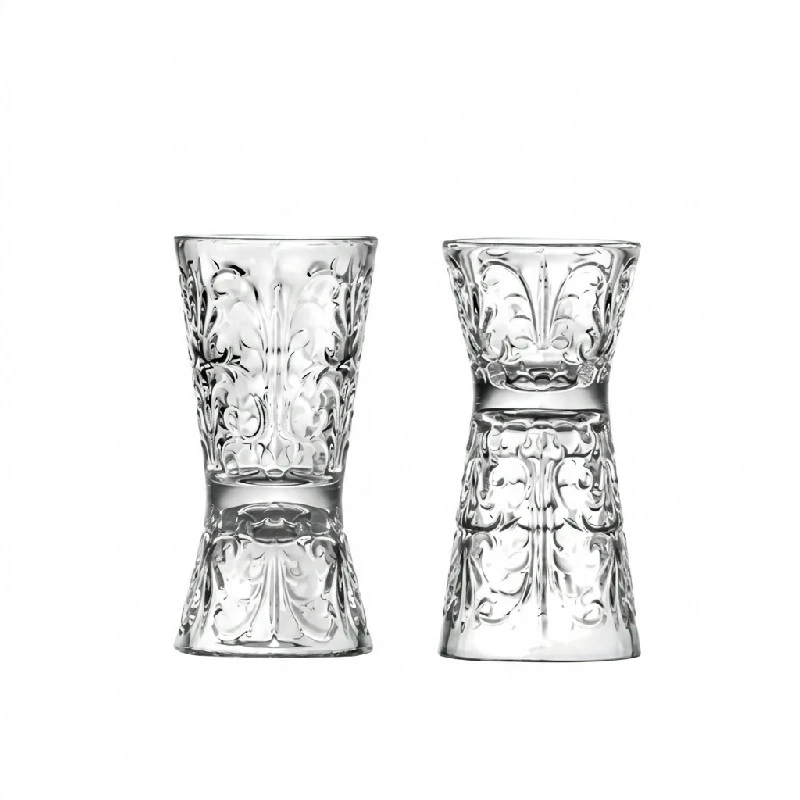 RCR Tattoo Jigger 3/6 cl 1 st BAR0754 by RCR Glas color Helder