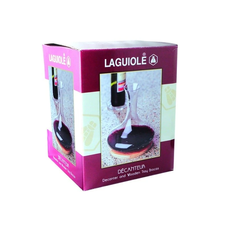 Laguiole Karaff med träbotten 40268723 by Laguiole color Svart