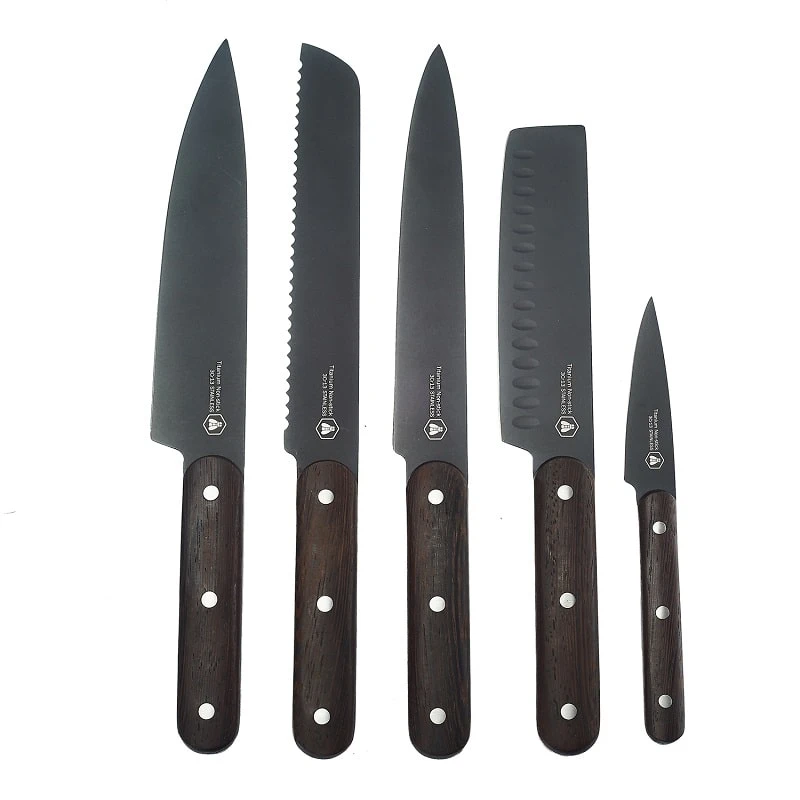 Laguiole Köksknivar 5 st 40268478 by Laguiole color Svart