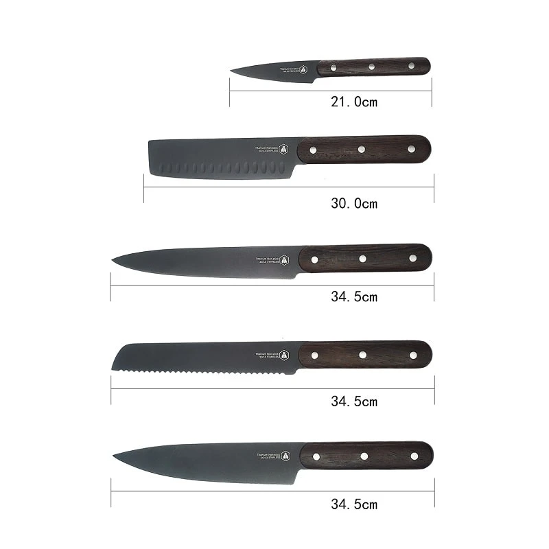 Laguiole Köksknivar 5 st 40268478 by Laguiole color Svart