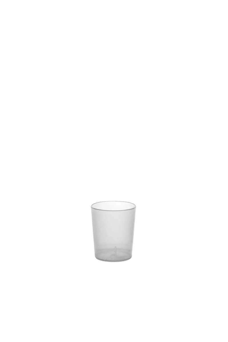 Festivalshotglas 4 cl återanvändbara ECO40 by Rbdrinks color Helder