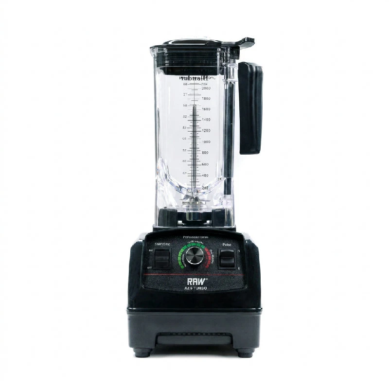 RAW Blender X 2.5 Turbo Svart 2.5HP 2.2L RAWX2.5TURBO.B by Raw Blende color Svart