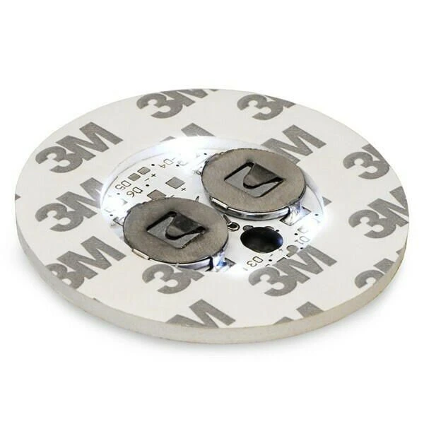 LED Sticker Belysning till flaskor - Orange Mix0050  color Svart