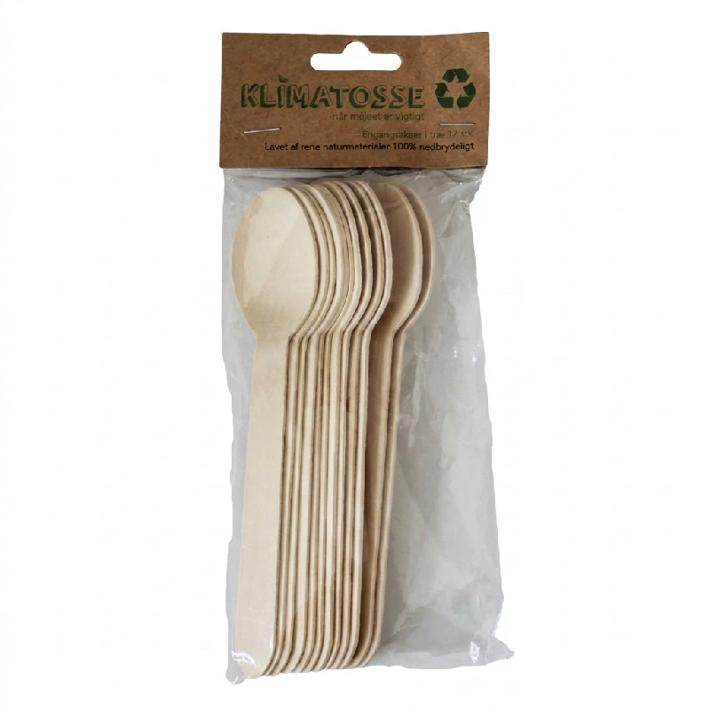 Träskedar 14 cm - 12-pack 4201054  color Svart