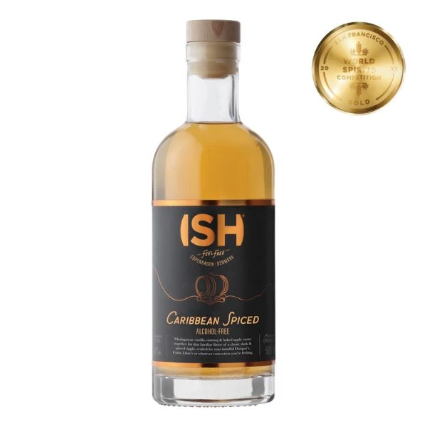 Karibisk kryddet ISH (Alkoholfri) FL 70 54401 by RumISH color Svart