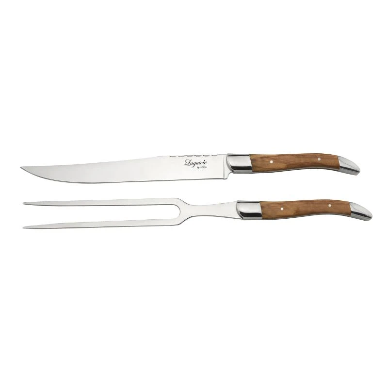 Laguiole trancherset i olivträ 30-LG0013 by Laguiole By Hâws color Brun/Silver